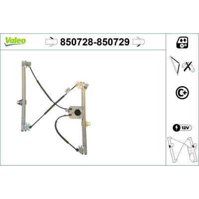 Zvedací zařízení oken VALEO 850728