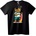 NOONEBRAND Тениска Сърфиращ мечок - 5XL, White