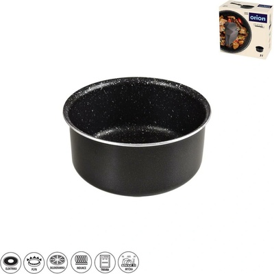 Orion Hrnec GRANDE COMBI 3 l 20 cm hliníková slitina s nepřilnavým povrchem černá, 8592381215910