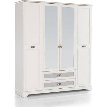 Четирикрилен гардероб Odessa