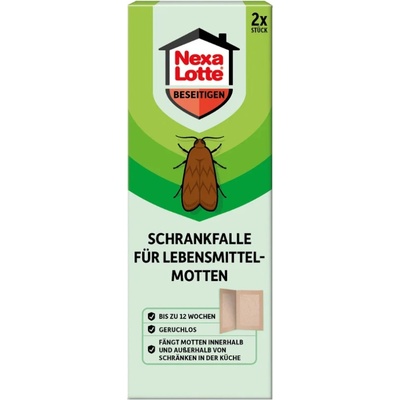 Nexa Lotte nástěnná past na potravinové moly 2 ks