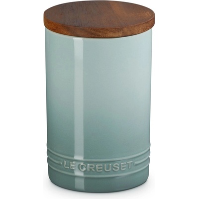 Le Creuset Кухненски буркан за съхранение SIGNATURE 770 мл, SEA SALT, керамика с глазура, Le Creuset (LECR70819777170099)