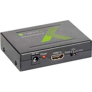 TECHLY IDATA HDMI-EA Аудио екстрактор SPDIF 5.1CH, Аналогов RCA 2CH с HDMI 4K60Hz (IDATA HDMI-EA)
