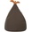 ferm LIVING Пуф Pear тъмнозелен (100364410)