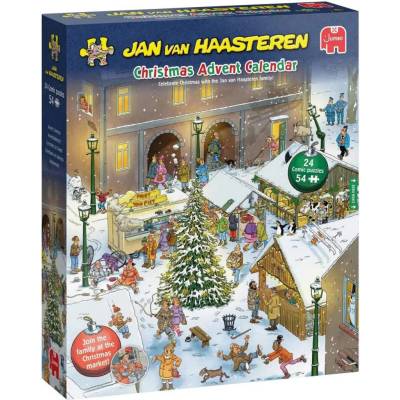 Jumbo Jan van Haasteren 24x54 Adventný kalendár 2026 40-99 dielov