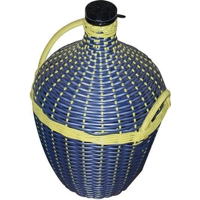 Demižon opletený, 15 l, mix barev 48220