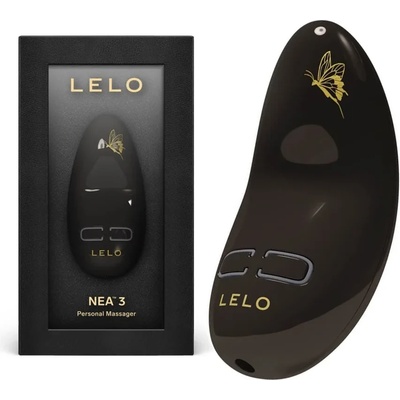 Луксозен клитор стимулатор, 10 вибро режима - Nea 3 Pitch Black (LELO009141)
