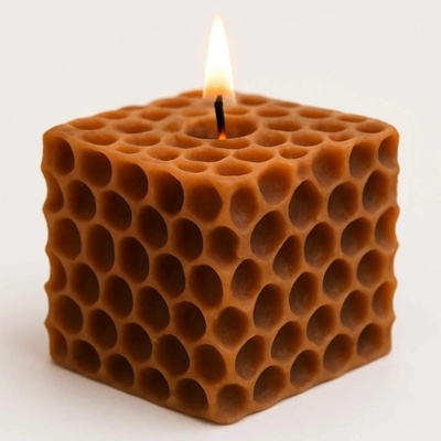 Svíčkománie3D Zajímavý patvar hnědá 90 g