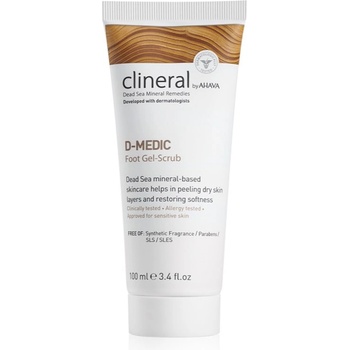 AHAVA Clineral D-MEDIC нежен гел-пилинг за крака 100ml