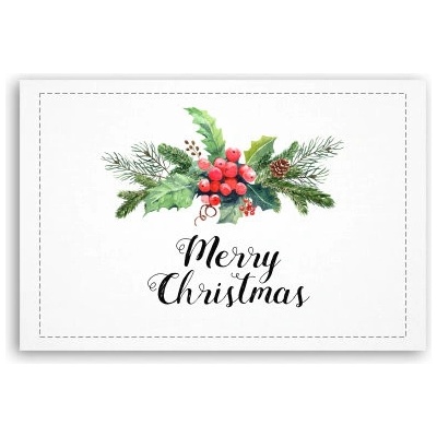Fotoobraz 60x40 cm malý Merry Christmas