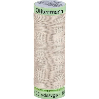 Prima-obchod Polyesterové nitě Gütermann Jeans návin 30 m, barva 299 šedokrémová