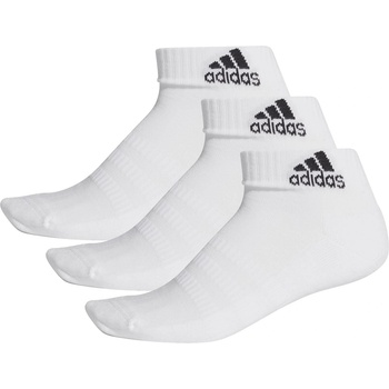 adidas Чорапи Adidas Cushioned Sportswear Ankle Socks 3 Pairs - White