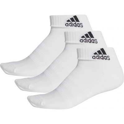 adidas Чорапи Adidas Ankle Socks 3 Pack - White