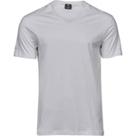 TEE JAYS Мъжка тениска с v-образно деколте tee jays tj8006 fashion sof tee - бяла xxxl (18800600113)
