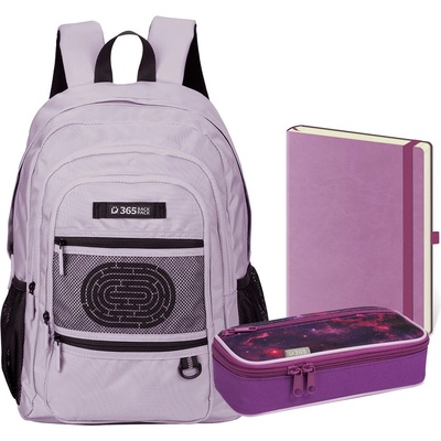 Stil Studentský set Chill Purple třídílný