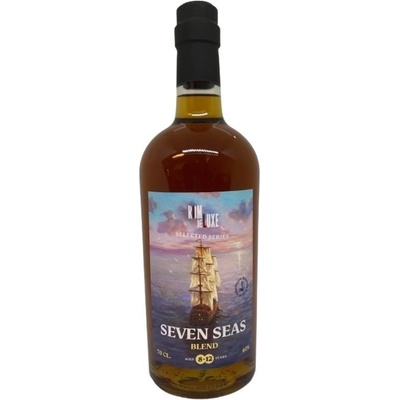 Rom De Luxe Seven Seas LE 40% 0,7 l (holá láhev)