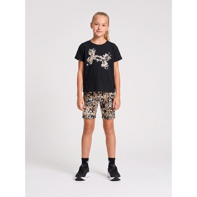 Under Armour dívčí set Ua Printed Bike Short Set černá