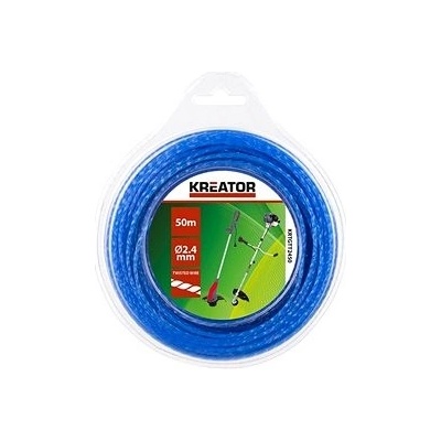 KRTGTT2450 - Struna kroucená 2,4 mm x 50 m