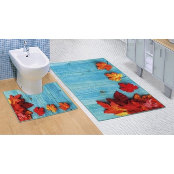 Bellatex Javorové listy 3D SADA 60 x 100 cm + 60 x 50 cm