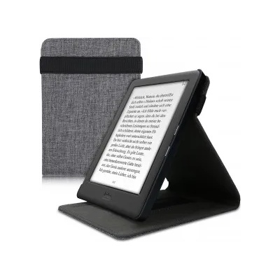kwmobile Флип калъф за Kobo Glo HD / Touch 2.0 - сив