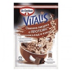  Овесена закуска с протеин, шоколад и кокос Dr. Oetker Vitalis 61гр