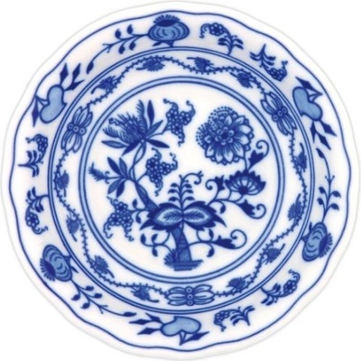 Český porcelán Dubí Cibulák miska kompotová 10046 13 cm