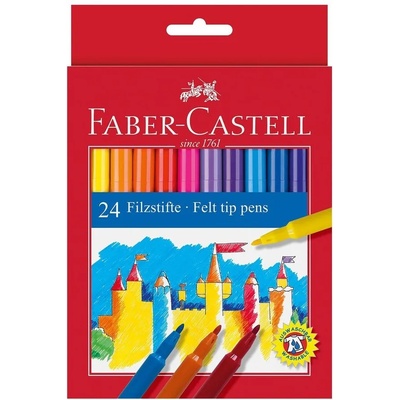 Faber-Castell Флумастери faber-castell Замък 24 цв