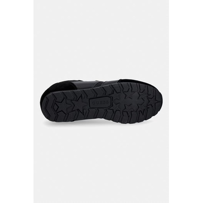 Guess TYRAH маратонки дамски от кожа (FLTTYR.SUE12.BLACK)