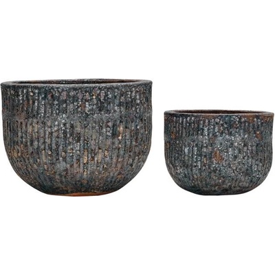 House Doctor Кашпи Suco сиви 2 бр (203842210)