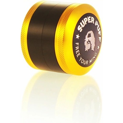 Super Puff Drtička black series 4 dílná 63 mm zlatá