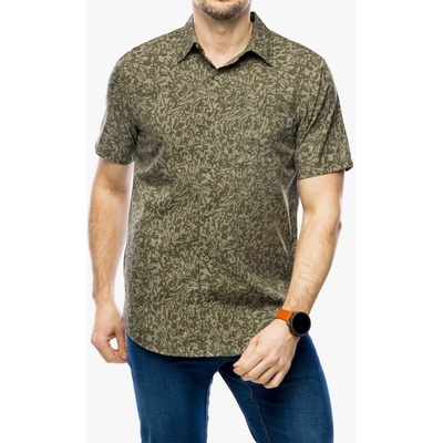 Royal Robbins Amp Lite Printed krátký rukáv fiddlehead fortuna pt
