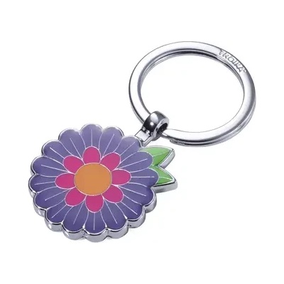TROIKA Ключодържател Troika-FLORA, лилав (KR18-02/PU)