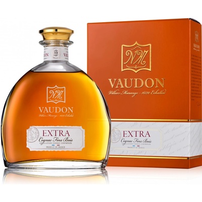 Vaudon Cognac Extra Fins Bois 44% 0,7 l (kartón)