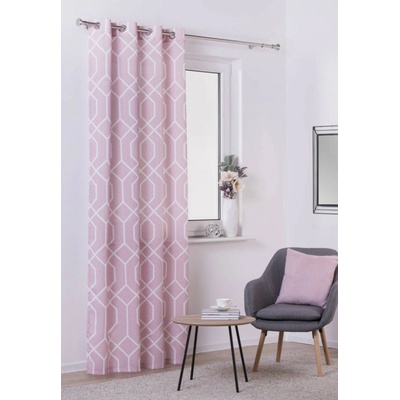 Záves Tissu 140x245 ružový