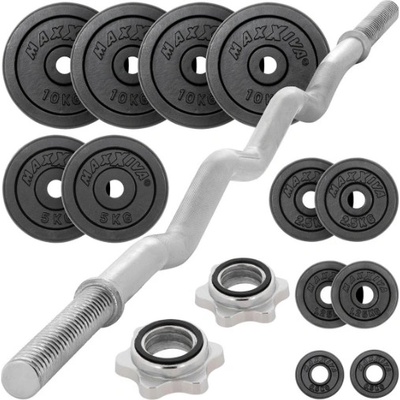 MAXXIVA nakládací činkový set litina 60 kg