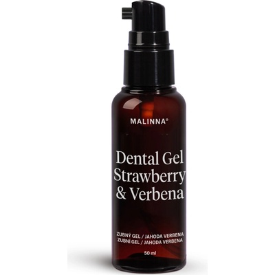 MALINNA Dentální gel jahoda & verbena 50 ml