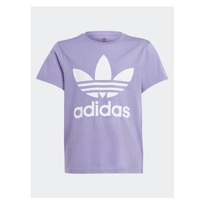 Adidas Тишърт Trefoil T-Shirt IB9934 Виолетов Regular Fit (Trefoil T-Shirt IB9934)