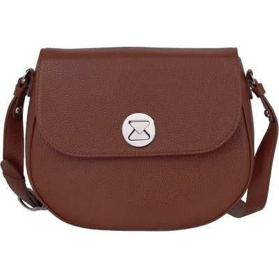 Wojewodzic Malá hnedá kožená kabelka crossbody 31981/FD04