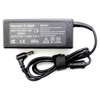 Image 1 of Toshiba Toshiba, 65W/19V/3.42A, букса - 5.5mm 2.5mm (CHAR0266)