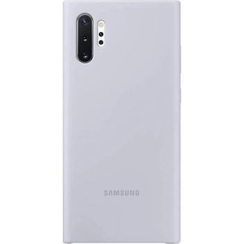 Samsung Silicone Cover Case EF-PN975TS - оригинален силиконов кейс за Samsung Galaxy Note 10 Plus (сребрист)
