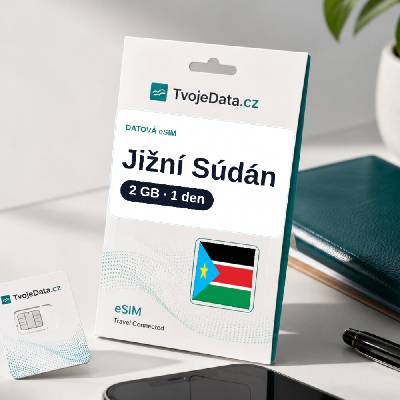 eSIM Jižní Súdán neomezeně / 1 den - Jižní Súdán PHBK94UG2