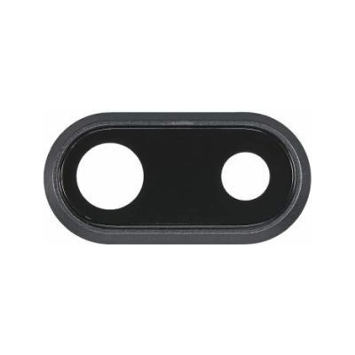 Apple iPhone 8 Plus - Sklíčko Zadnej Kamery s Rámom (Space Gray), Space Gray
