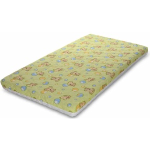 Lorelli Матрак Lorelli - Holiday, 70 х 140 х 10 cm, зелен с кученца (1016006) - baby