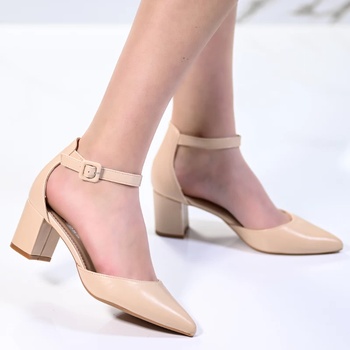 Xcess Елегантни дамски обувки C5730-3 Beige