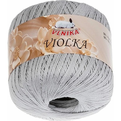 Příze Violka Šedá 109 50g / 285 m