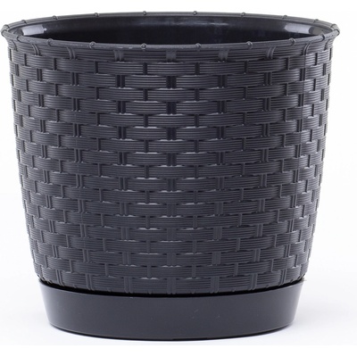 Prosperplast Ratolla Round Drlo 30,0 cm antracit