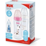Nuk Комплект шишета Nuk - First Choice, TC, 2 х 300 ml, 6-18 месеца, момиче (10225302-Момиче)