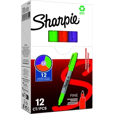 Sharpie Перманентен маркер Sharpie, F, асорти 2 (26986-А-АСОРТИ 2)