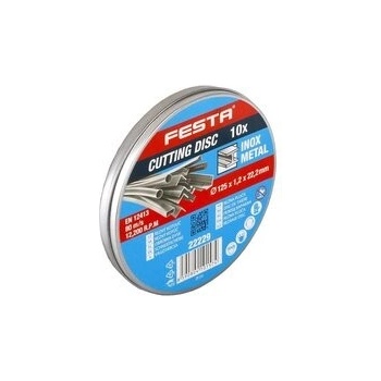 Festa Levior Kotouč řezný 115 x 1 x 22,2 mm 22228 10 ks