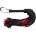 Rouge Leather Flogger (Burgundy with Black Accessories Ananconda)